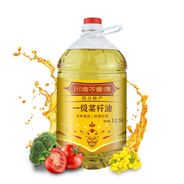 万香源一级菜籽油12.5L